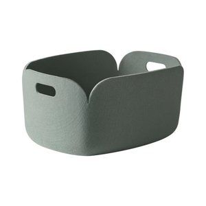 Muuto Restore Basket, Medium in Dusty Green